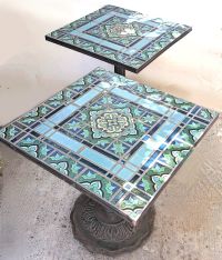 BSN Blue and Duchess Center Square Table