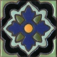 3.6x3.6” Aster Dot deco combo-LtBlue
