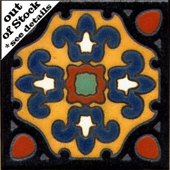  bold, old world Spanish pattern designed for the renovation of a histor