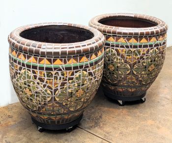 Dorset Mosaic Planters