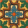 This Spanish revival pattern is our recreation of the historic Malibu Pottery de